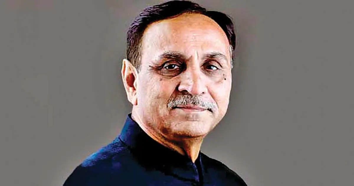 Gujarat chief minister Vijay Rupani resigns